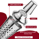 Diamond - Cocktail Shaker with Strainer & Peg Measurer - 500 ml