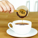 Stainless Steel Tea Set - Tea Bag Squeezer, Sugar Scoop & 6 Tea Spoons