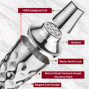 Coin - Cocktail Shaker with Strainer & Peg Measurer - 500 ml