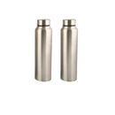 Stainless Steel Single Walled Water Bottle - 1000 ml