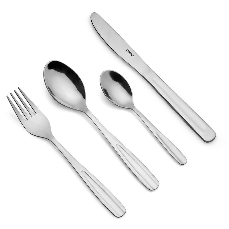 Classic - 24 Piece Stainless Steel Cutlery Set